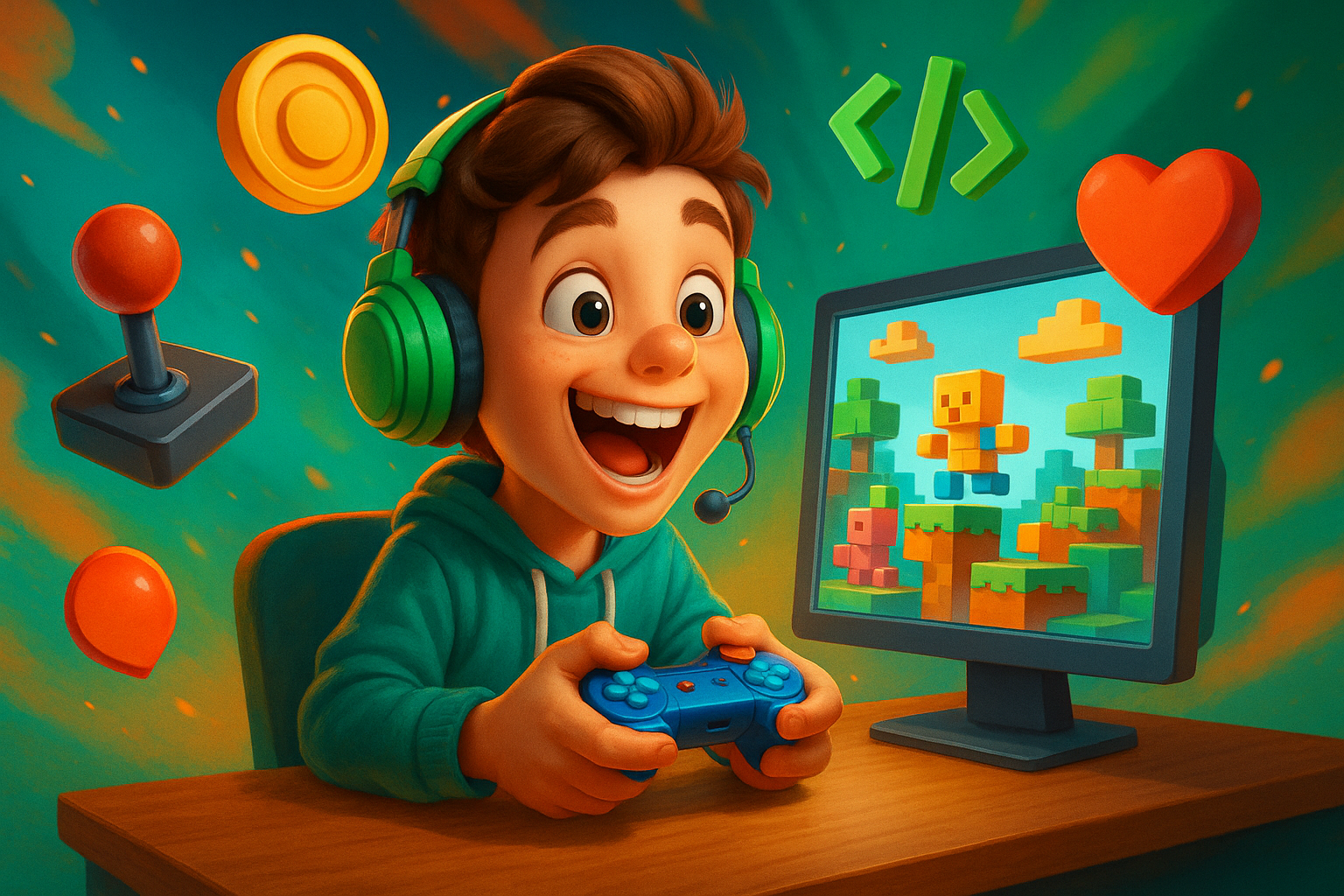 مغامرة صناعة الألعاب: اصنع لعبتك الأولى